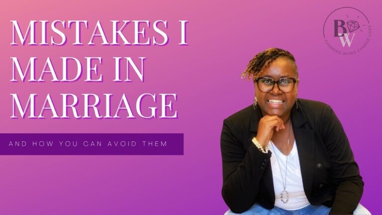 Debra Cheek talking to women about mistakes wives make